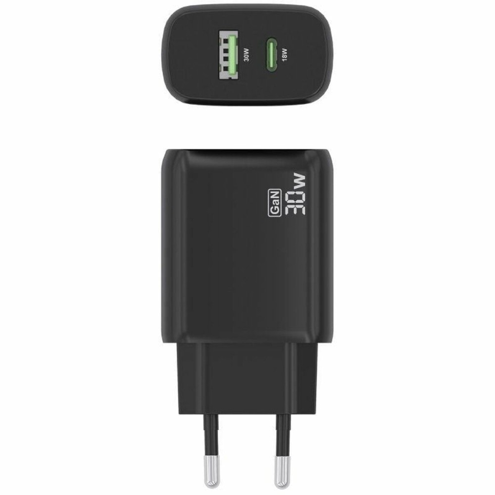 Chargeur mural Aisens A110-0924 Noir 30 W