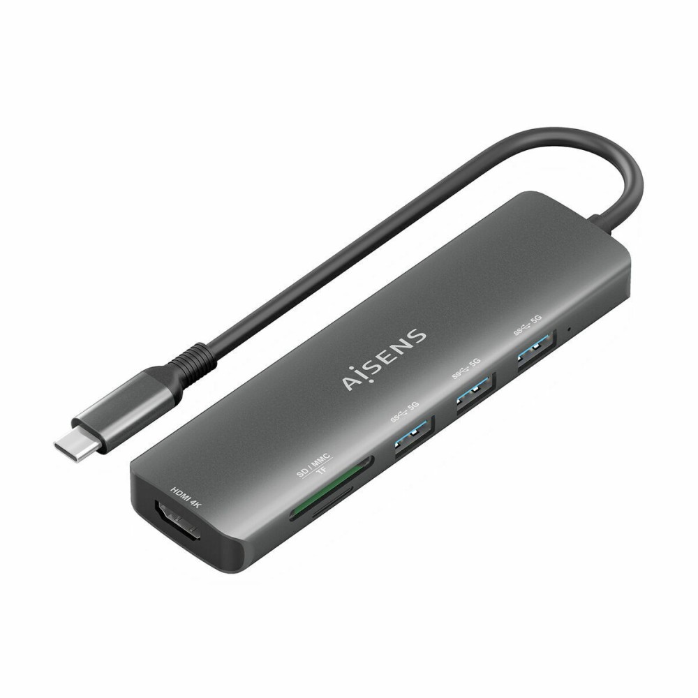 USB Hub Aisens ASUC-6P024-GR