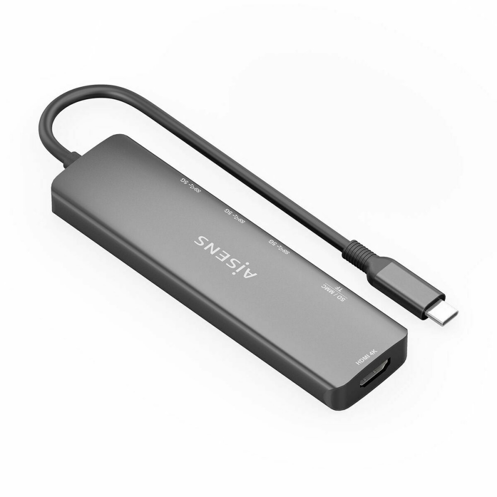 Hub USB Aisens ASUC-6P024-GR