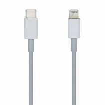 USB-C to Lightning Cable Aisens A102-0442 White 1 m (1 Unit)