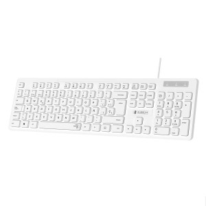 Tastatur Subblim SUBKBC-0SSK51 Weiß Qwerty Spanisch