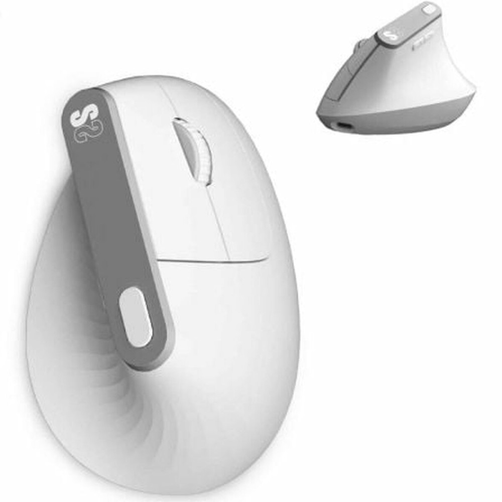 Mouse Subblim SUBMO-EDNVW02 Weiß