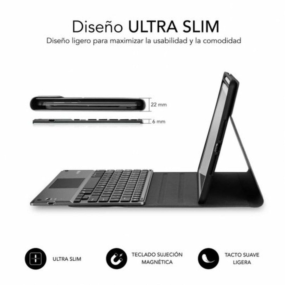 Tablet Tasche Subblim SUBKT4-BTPI02 Schwarz 10,9" iPad