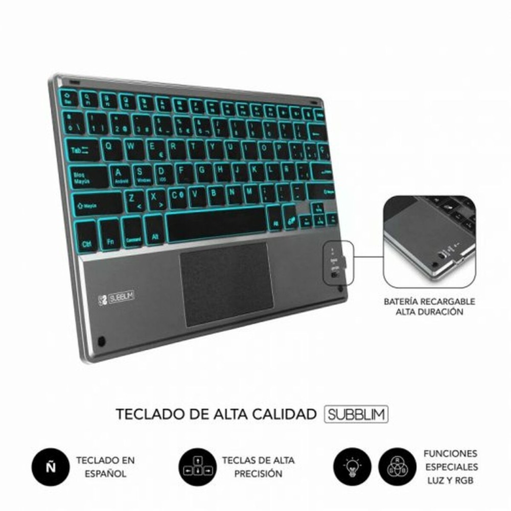 Tablet Tasche Subblim SUBKT4-BTPI02 Schwarz 10,9" iPad