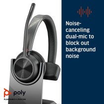 Headphones Poly 77Y92AA Black