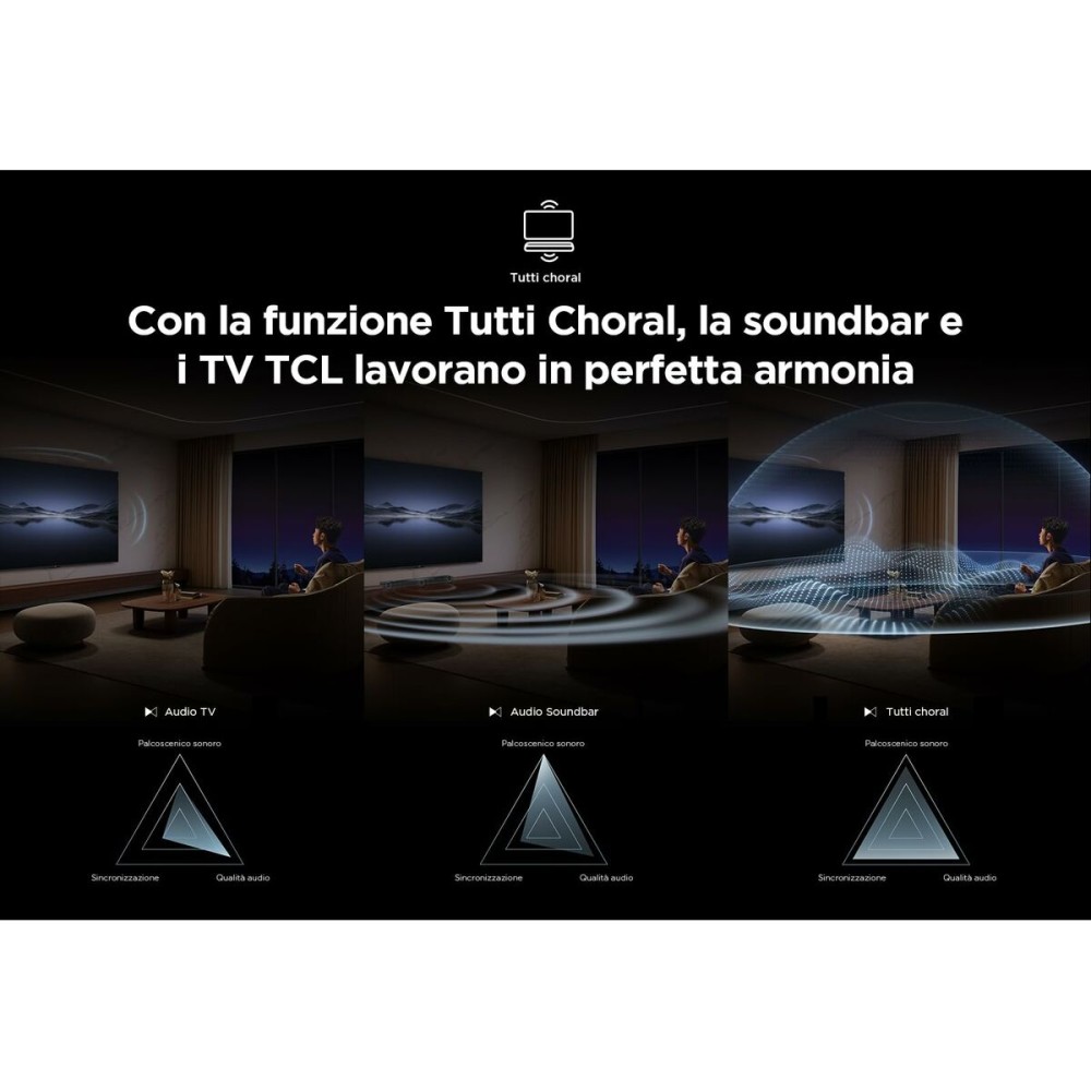 Soundbar TCL Q75HE 30 W 620 W