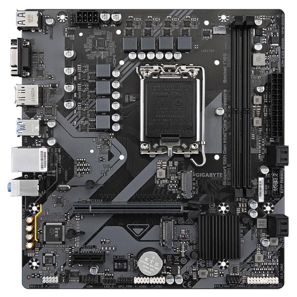 Carte Mère Gigabyte B760M E LGA 1700