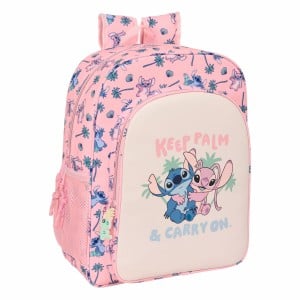 Schulrucksack Lilo & Stitch Beach Rosa 32 x 38 x 12 cm