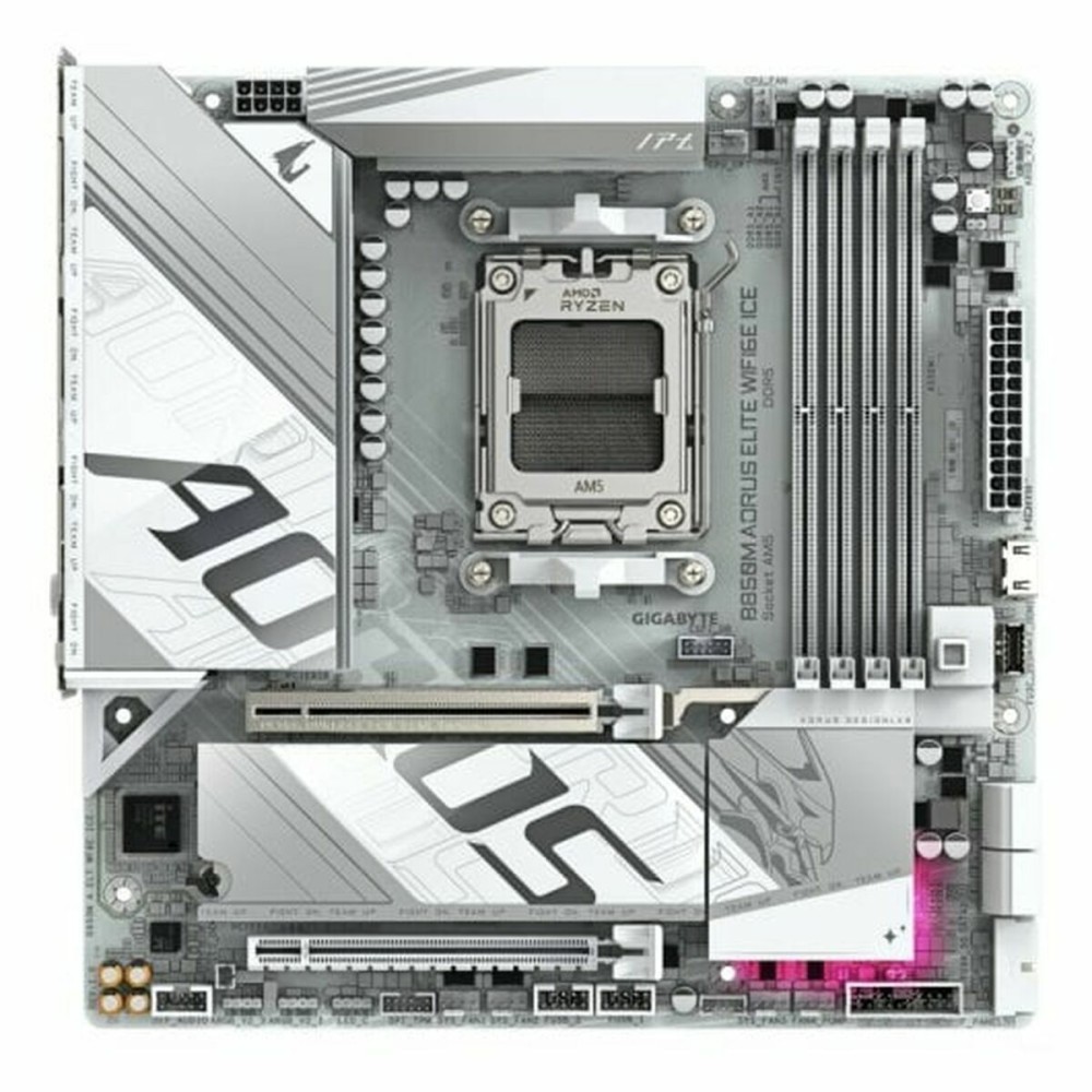 Carte Mère Gigabyte B850M AORUS ELITE WIFI6E ICE AMD AMD AM5