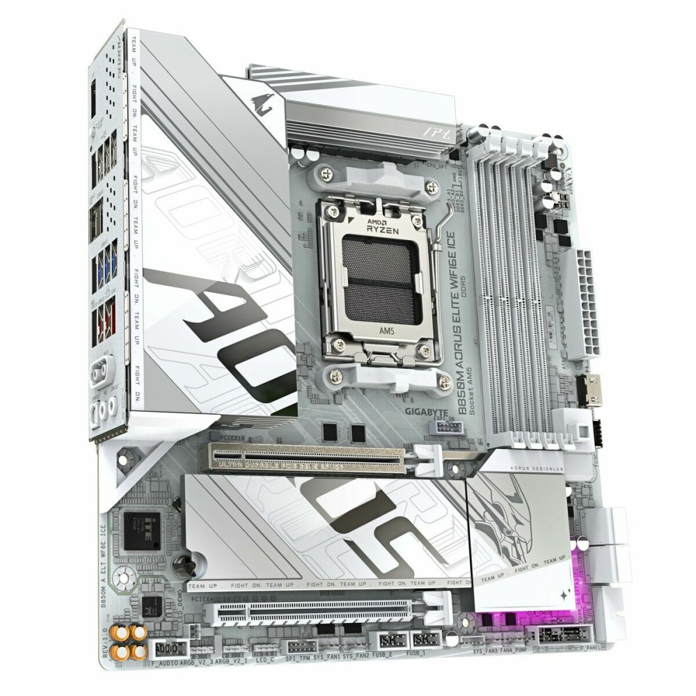 Carte Mère Gigabyte B850M AORUS ELITE WIFI6E ICE AMD AMD AM5