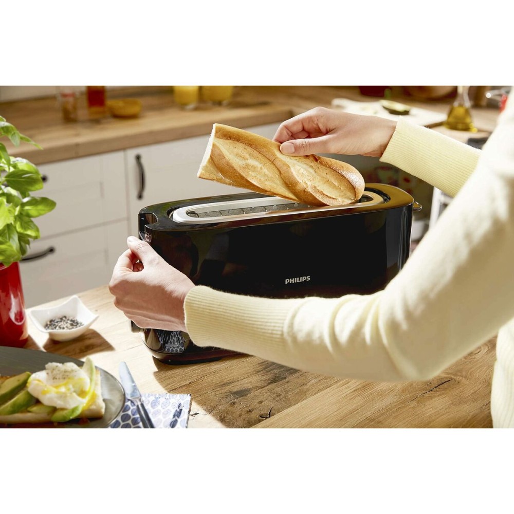 Toaster Philips TOSTADORADEPLÁSTICOCONRANURALA 950 W