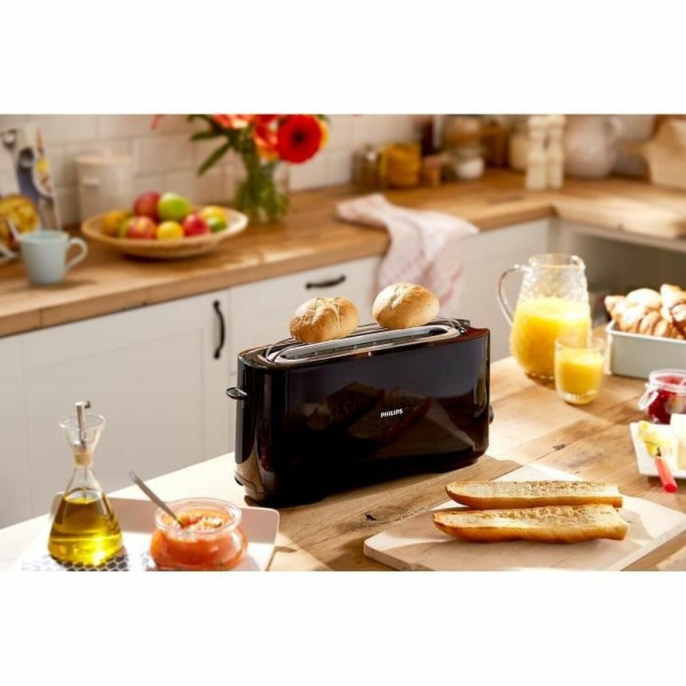 Toaster Philips TOSTADORADEPLÁSTICOCONRANURALA 950 W
