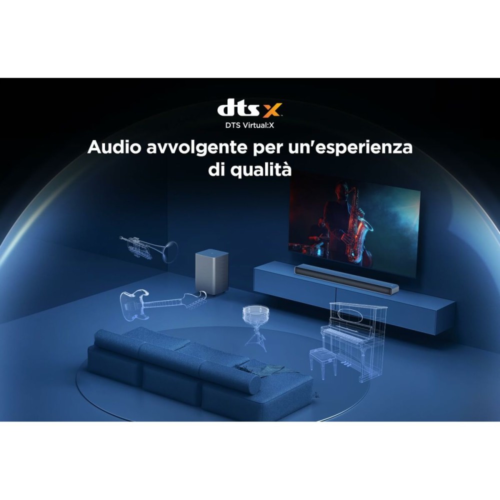 Soundbar TCL S55HE Schwarz 40 W 60 W
