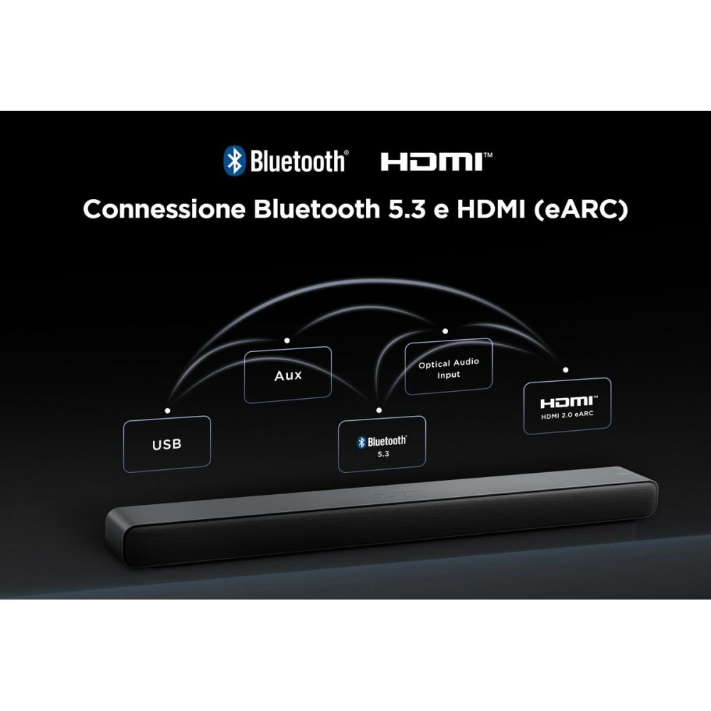 Soundbar TCL S55HE Black 40 W 60 W