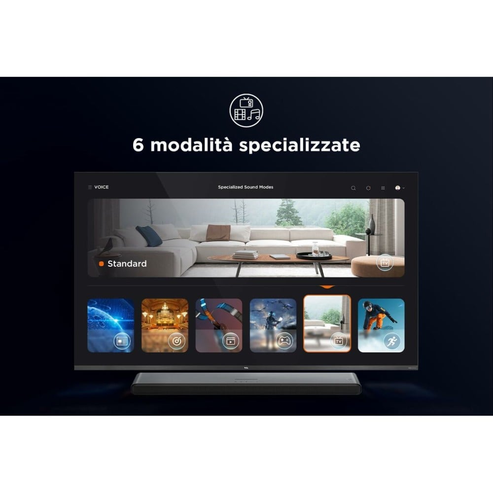 Soundbar TCL S55HE Schwarz 40 W 60 W