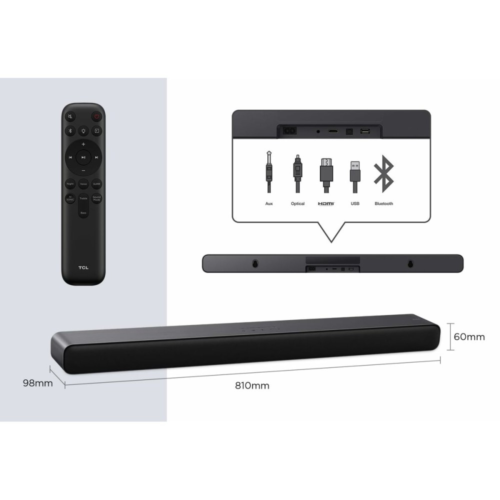 Soundbar TCL S45HE 50 W 40 W