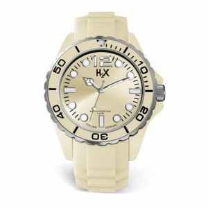 Unisex Watch Haurex SC382UC1 Cream (Ø 42 mm)