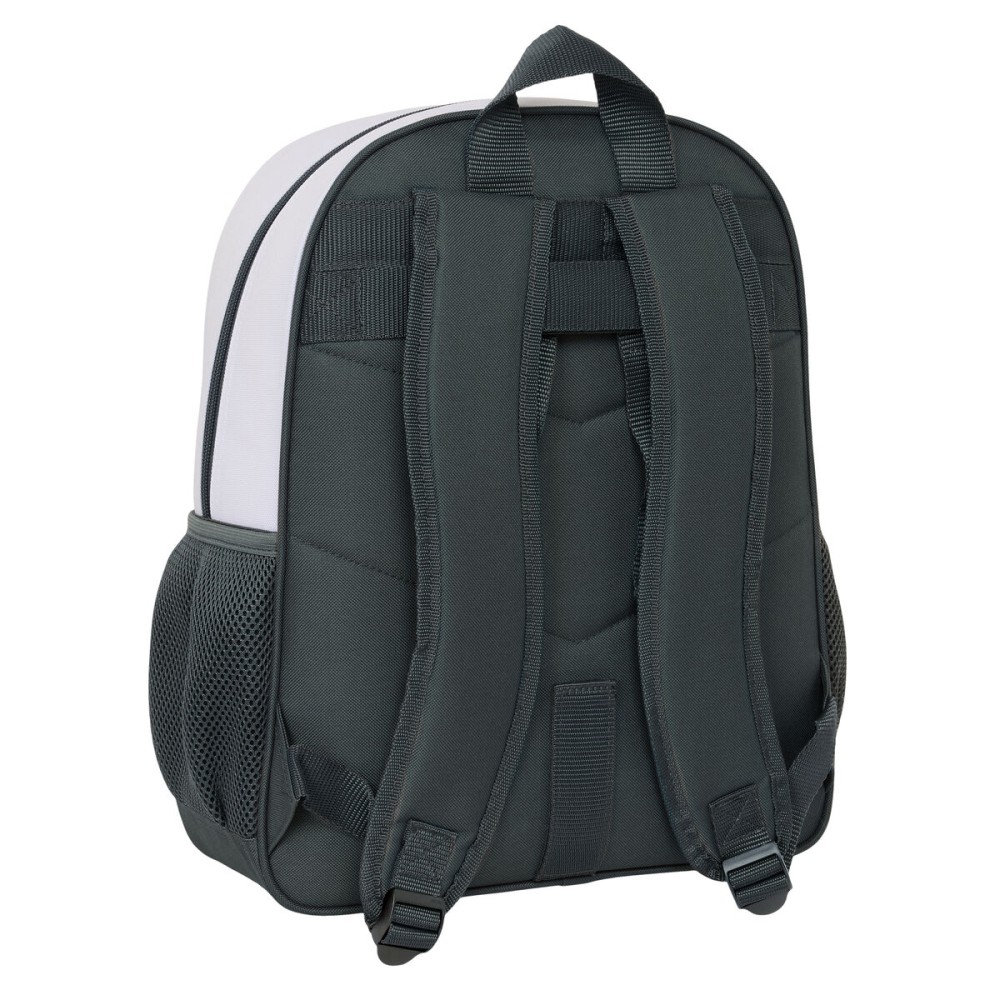Schulrucksack Real Madrid C.F. Weiß 32 x 38 x 12 cm