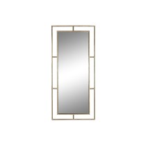 Wall mirror Home ESPRIT Golden Modern 96 x 5 x 208 cm