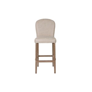 Hocker Home ESPRIT Weiß Haut