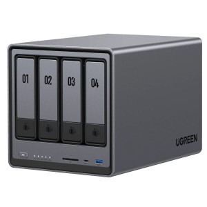 NAS Network Storage Ugreen DXP4800 Black Intel Celeron N100
