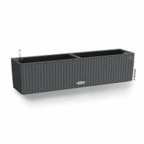 Plant pot Lechuza Black Grey polypropylene