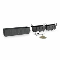 Plant pot Lechuza Black Grey polypropylene