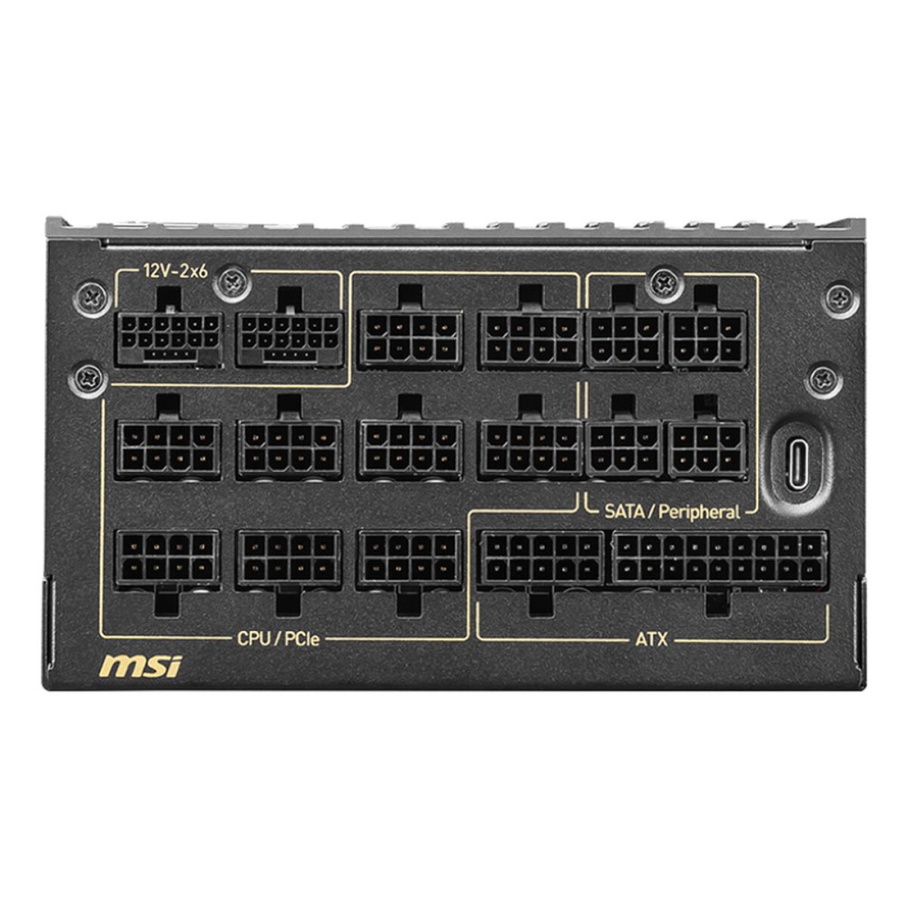 Bloc d’Alimentation MSI 306-7ZPEX11-CE0 1600 W 80 PLUS Titanium