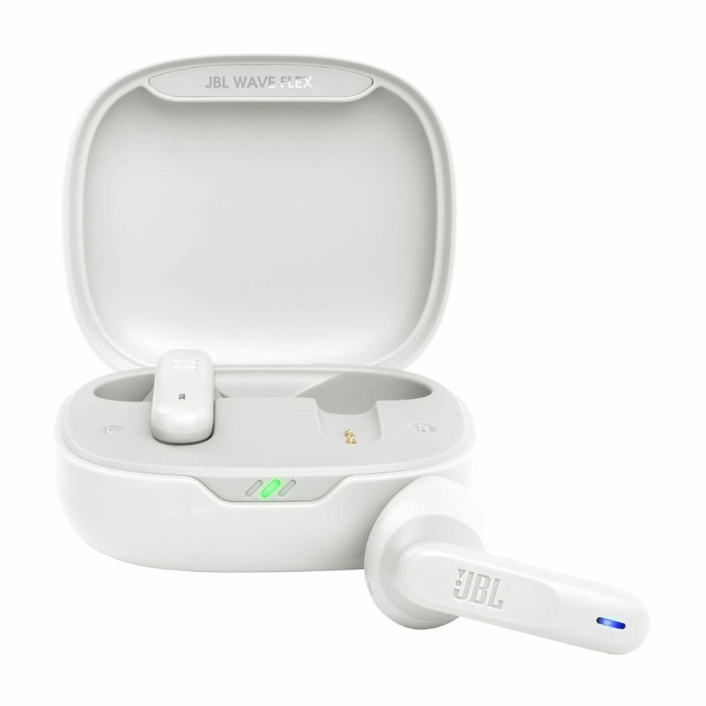 Bluetooth Kopfhörer mit Mikrofon JBL JBLWFLEXWHT Weiß