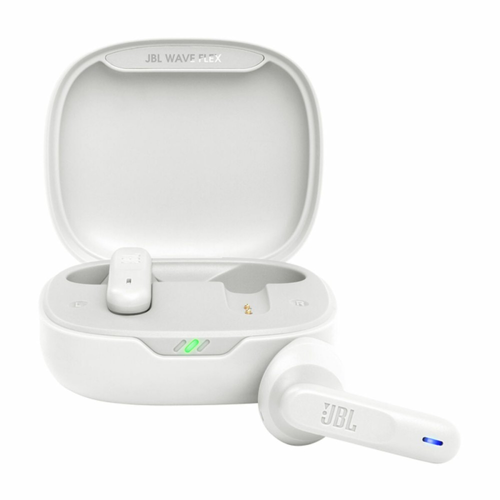 Casques Bluetooth avec Microphone JBL JBLWFLEXWHT Blanc