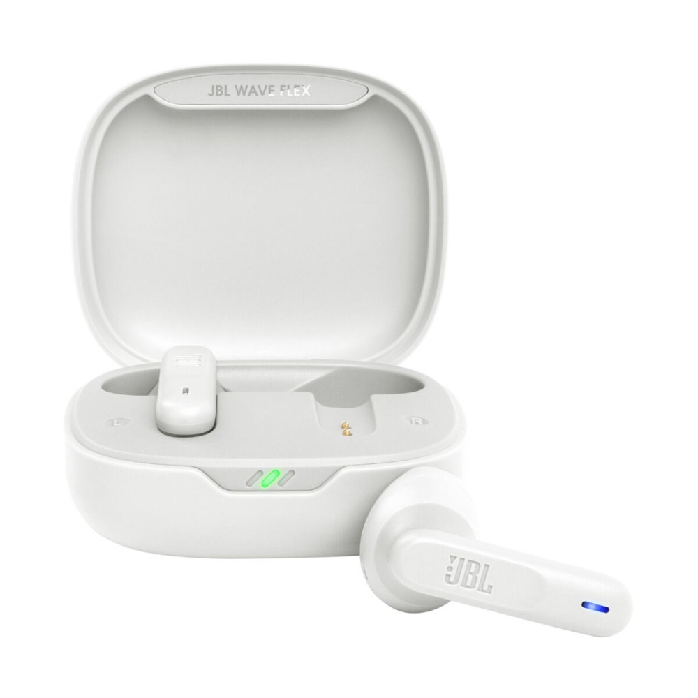Casques Bluetooth avec Microphone JBL JBLWFLEXWHT Blanc