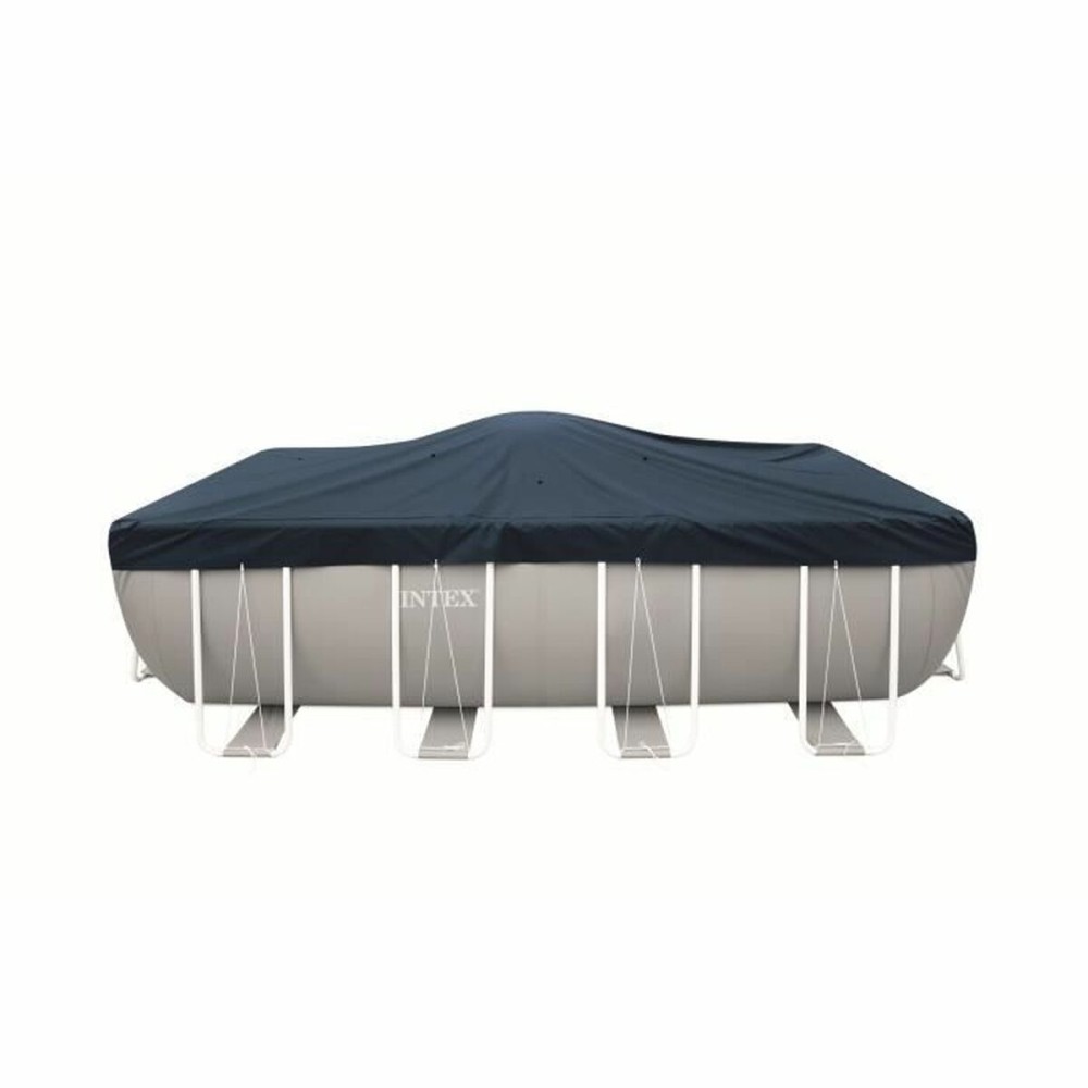 Poolabdeckung Intex Blau