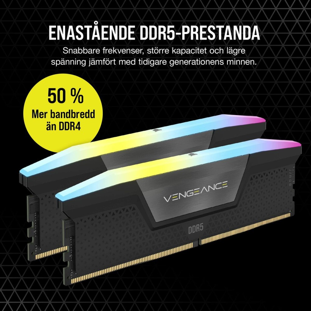 RAM Memory Corsair 16 GB DDR5 SDRAM DDR5 5200 MHz CL40