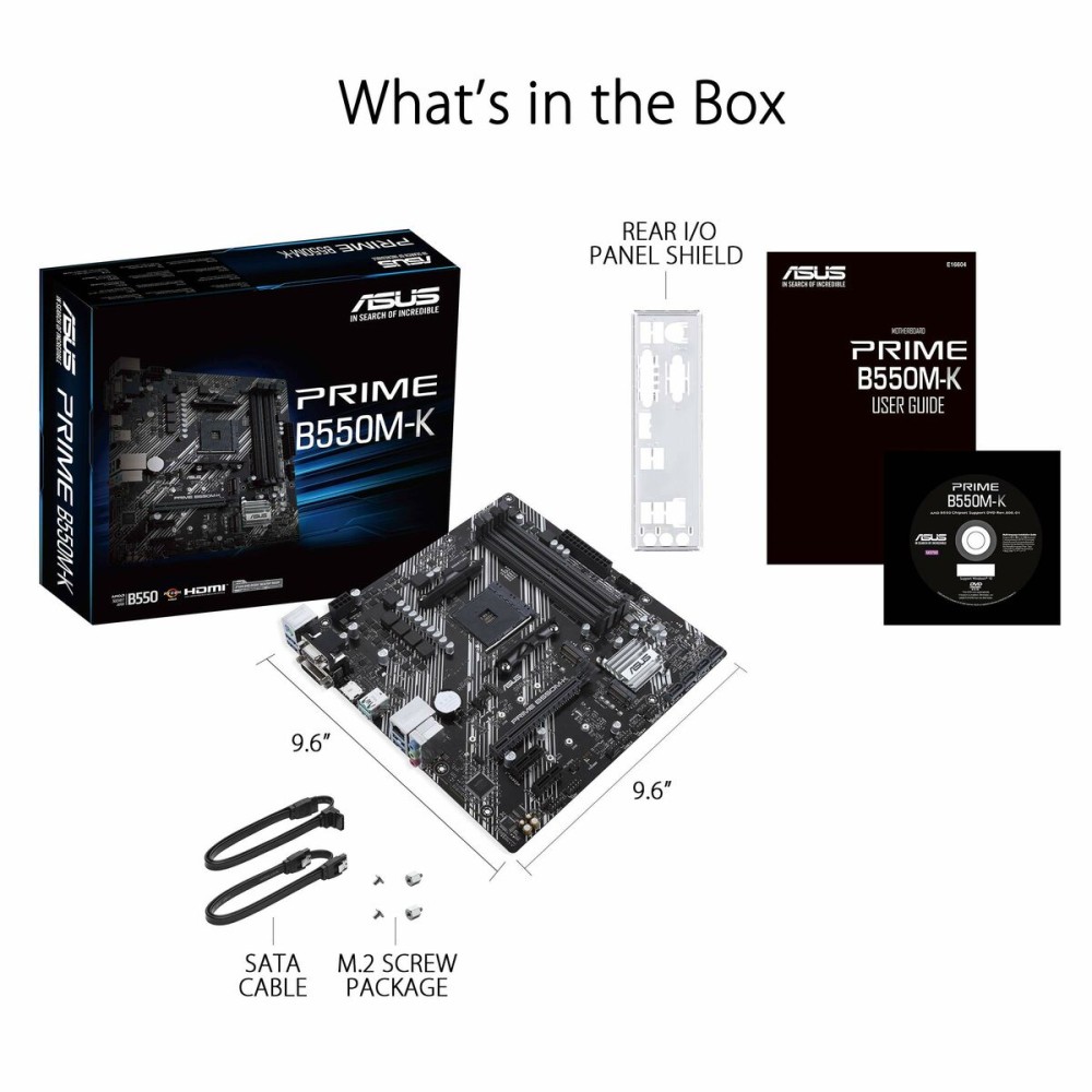 Carte Mère Asus AMD AM4 AMD B550 AMD