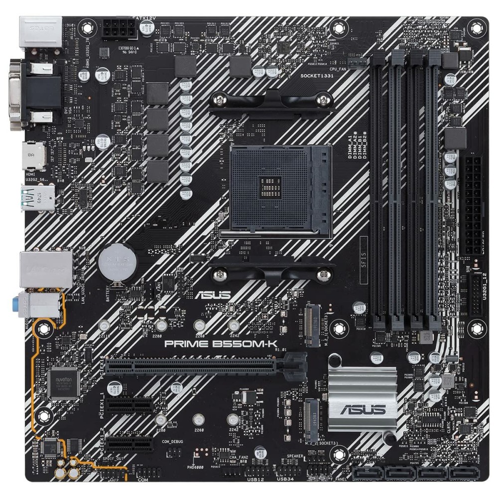 Motherboard Asus AMD AM4 AMD B550 AMD