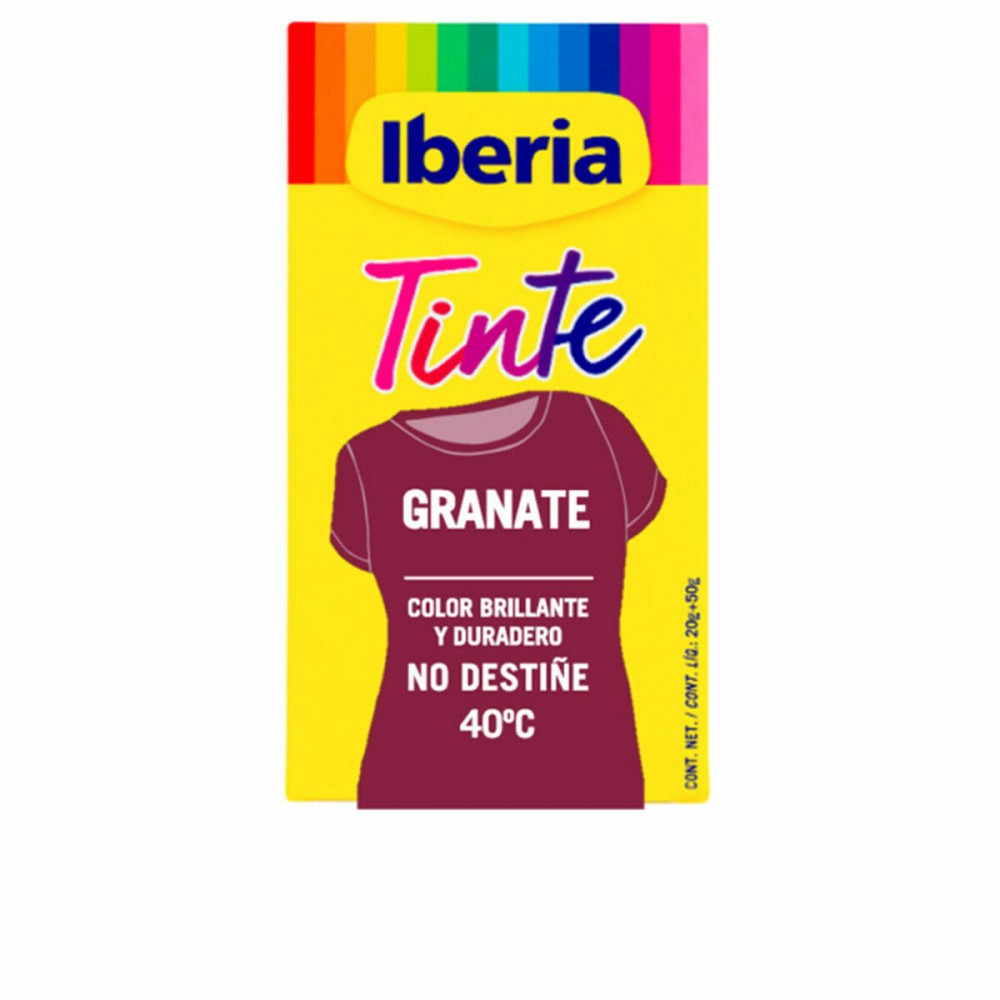 teinture pour vêtement Tintes Iberia   Bordeaux 70 g