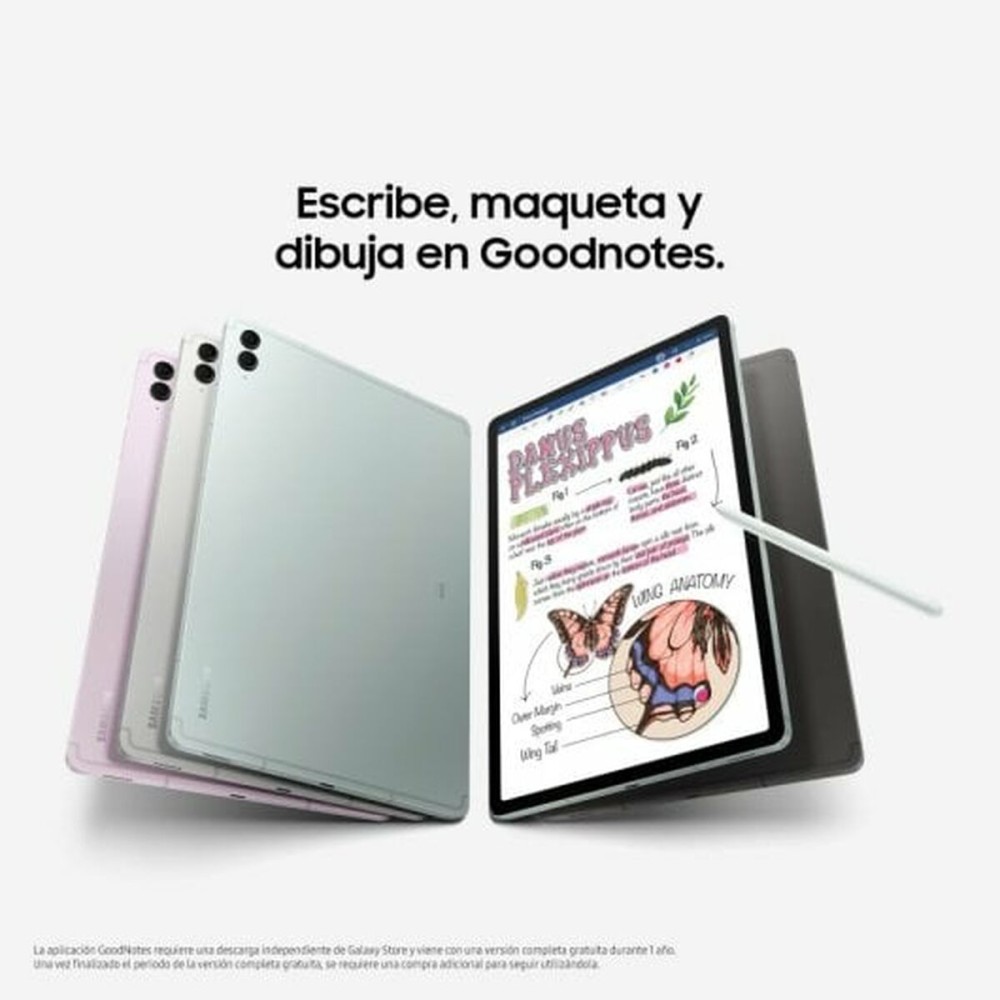 Tablet Samsung Galaxy Tab S9 FE X510 10,9" 8 GB RAM 256 GB grün