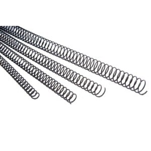 Reliures spirale Fellowes 5110601 100 Unités Métal Noir Ø 16 mm