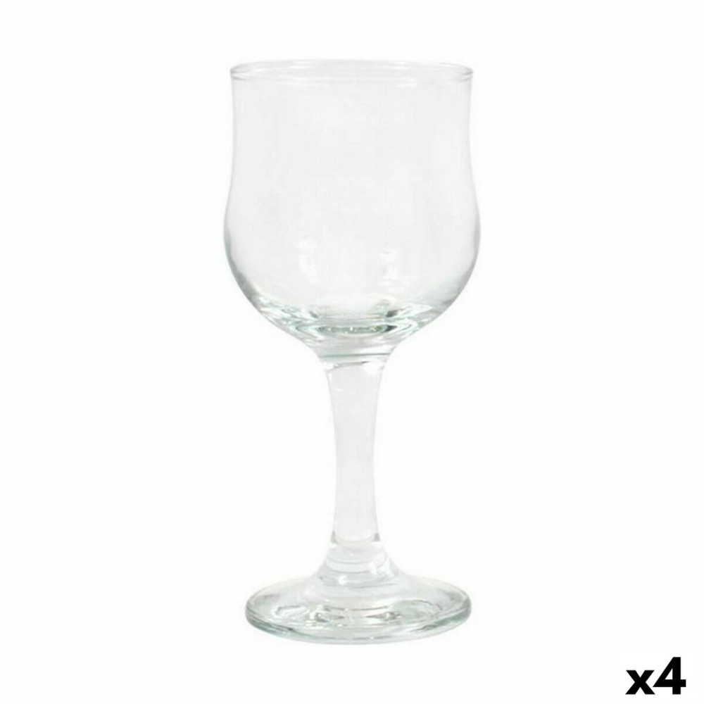 Set de verres à vin LAV Nevakar Blanc 200 ml Vin 6 Pièces (4 Unités)