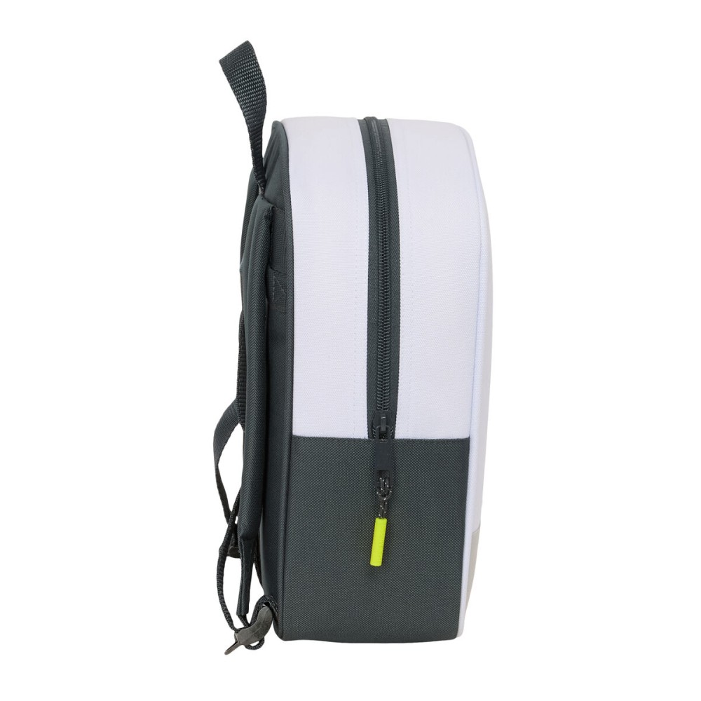 Schulrucksack Real Madrid C.F. Weiß 22 x 27 x 10 cm