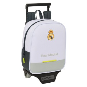 Schulrucksack Real Madrid C.F. Weiß 22 x 27 x 10 cm