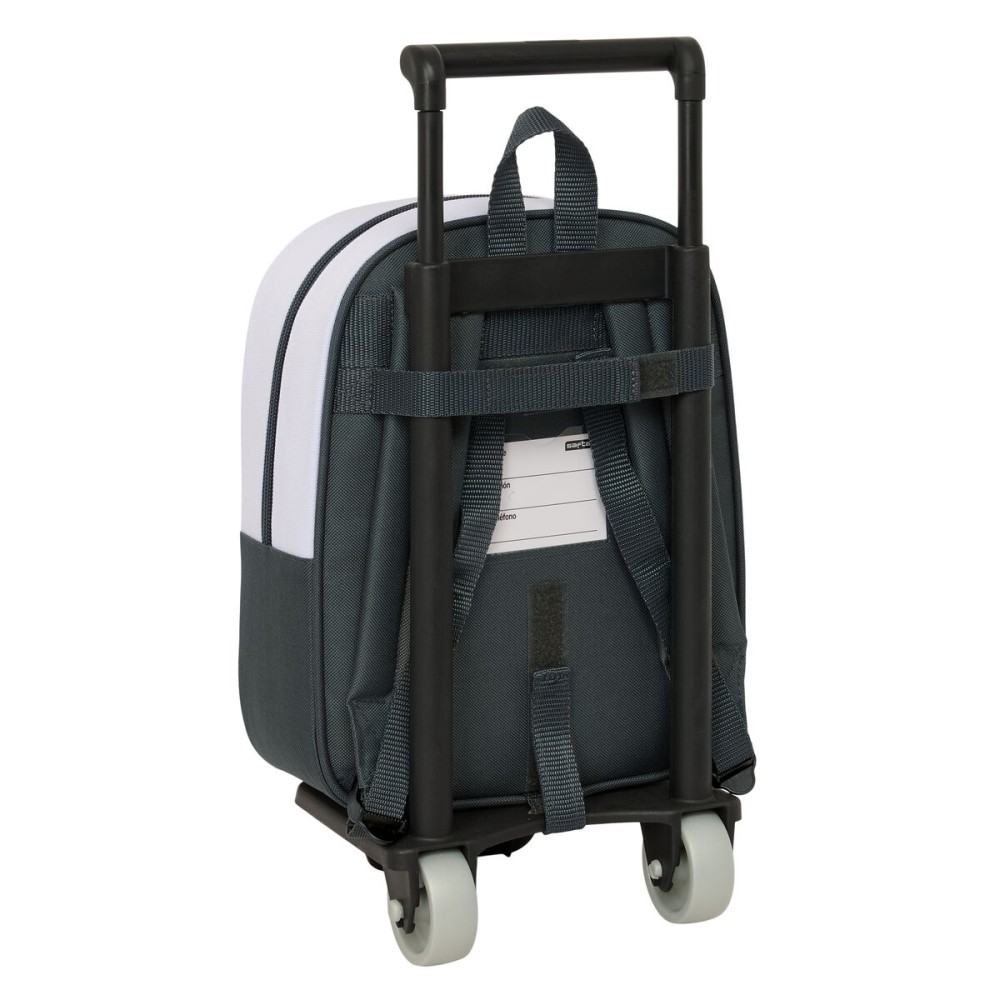 Schulrucksack Real Madrid C.F. Weiß 22 x 27 x 10 cm