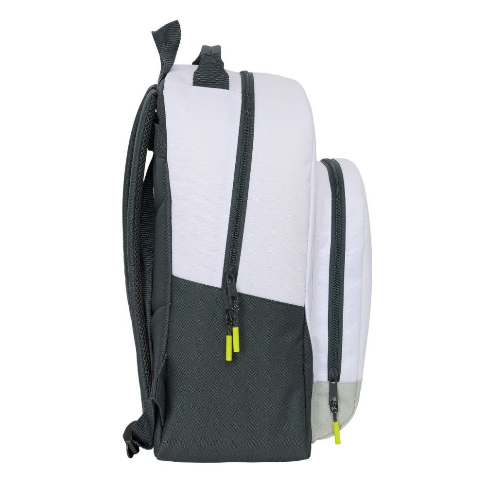 Schulrucksack Real Madrid C.F. Weiß 32 x 42 x 15 cm