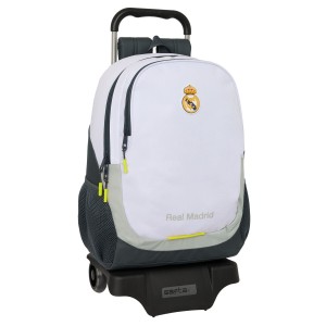 Schulrucksack Real Madrid C.F. Weiß 32 x 44 x 16 cm