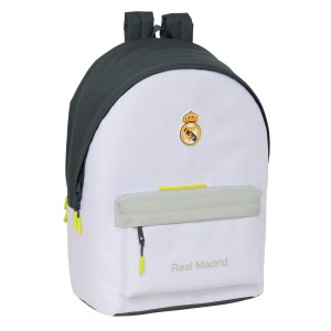 Schulrucksack Real Madrid C.F. Weiß 31 x 44 x 18 cm