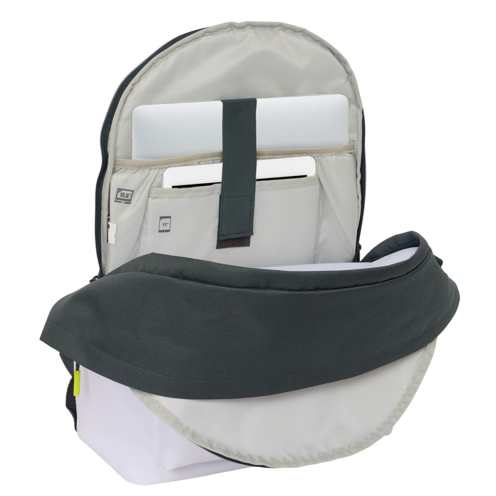 Schulrucksack Real Madrid C.F. Weiß 31 x 44 x 18 cm