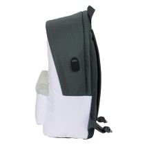 Schulrucksack Real Madrid C.F. Weiß 31 x 44 x 18 cm