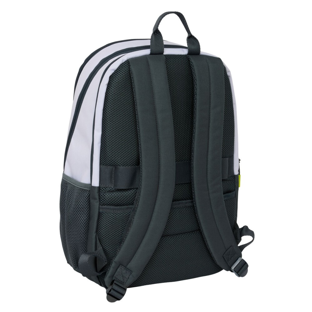 Schulrucksack Real Madrid C.F. Weiß 30 x 42 x 17 cm