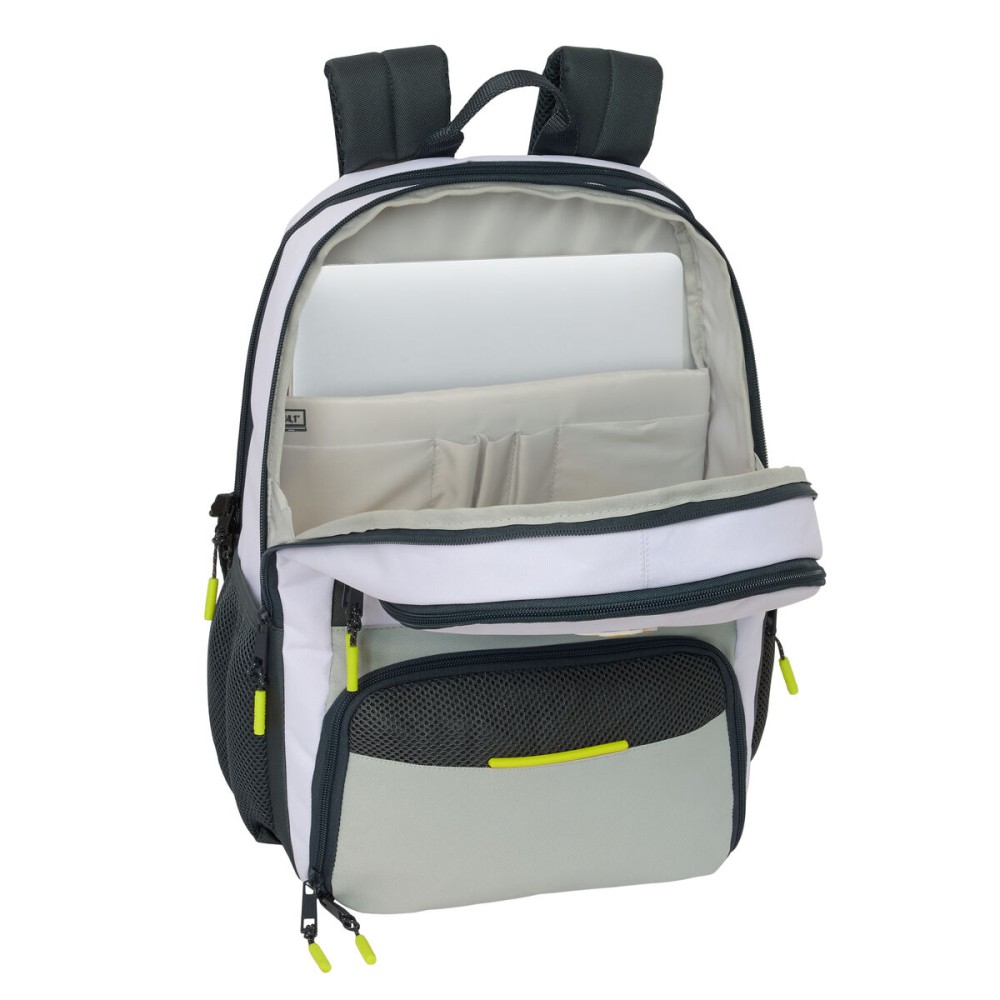 Schulrucksack Real Madrid C.F. Weiß 30 x 42 x 17 cm