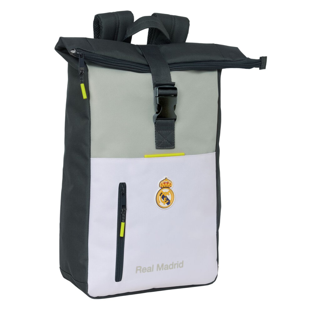 Schulrucksack Real Madrid C.F. Weiß 28 x 42 x 13 cm
